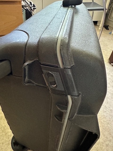 Samsonite koffer, Ophalen of Verzenden, Gebruikt, Hard kunststof, Wieltjes