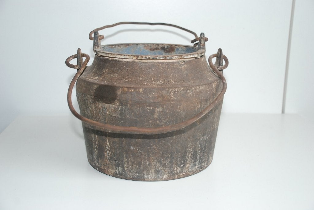 oude lijmpot uit atelier, Antiek en Kunst, Curiosa en Brocante, Ophalen