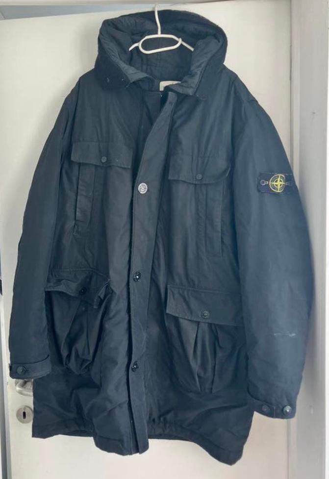 Stone Island winterjas XxL, Ophalen, Gedragen, Maat 56/58 (XL), Zwart