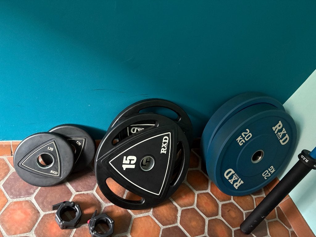 Fitness, Sports & Fitness, Enlèvement, Comme neuf, Pectoraux, Set d’haltères