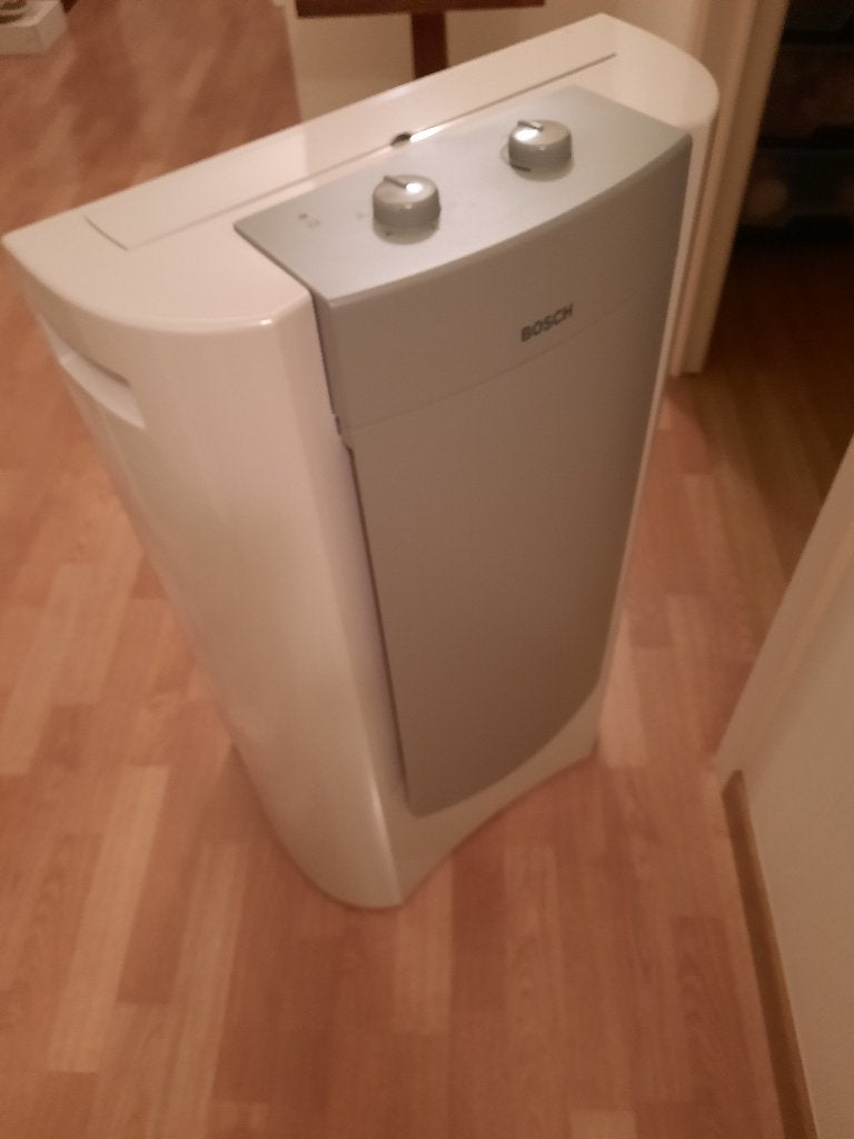 Mobiele airco, Ophalen, Koelen en Ontvochtigen, 2 snelheden, Zo goed als nieuw