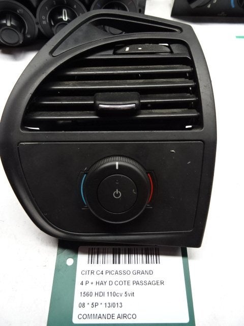 PANNEAU DE COMMANDE CLIMATISATION C4 Grand Picasso (UA), Citroën, Mevr. I. Hauben, Utilisé, Rue de l'Espoir 34 34
4030  GRIVEGNÉE, BE