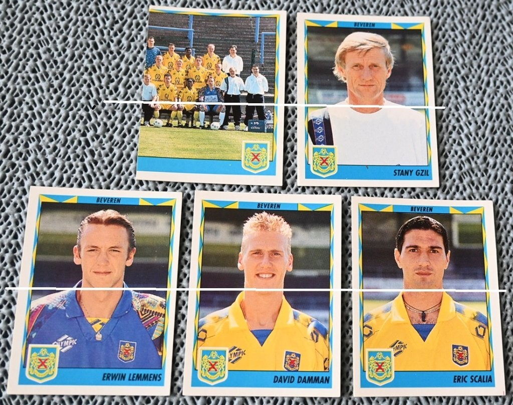 Autocollants Panini/Football 99/SK Beveren/18, Collections, Envoi, Comme neuf, Affiche, Image ou Autocollant