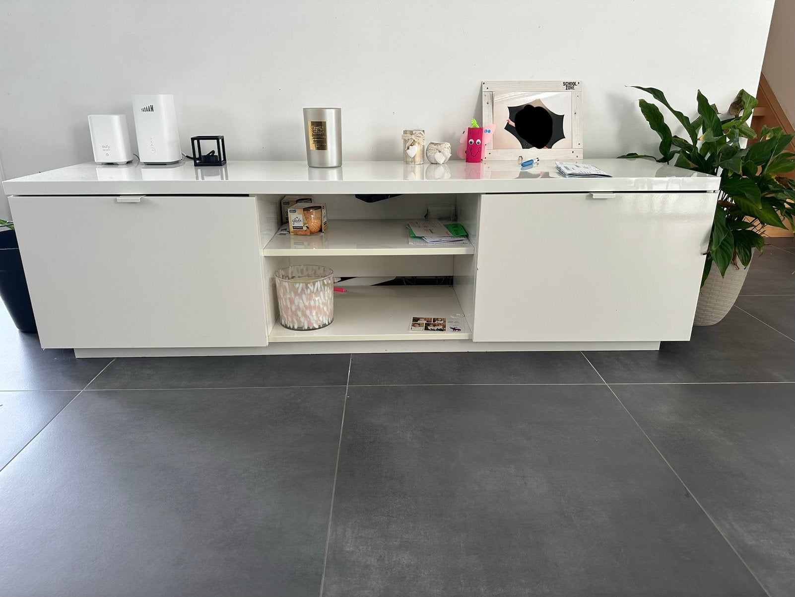 Meuble tv, Maison & Meubles, Armoires | Mobilier de télévision, Enlèvement, Comme neuf