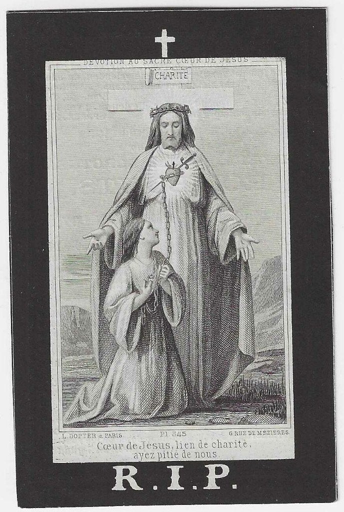 Helena Rombouts, ? 1801 - Borgerhout 1877, Ophalen of Verzenden, Bidprentje