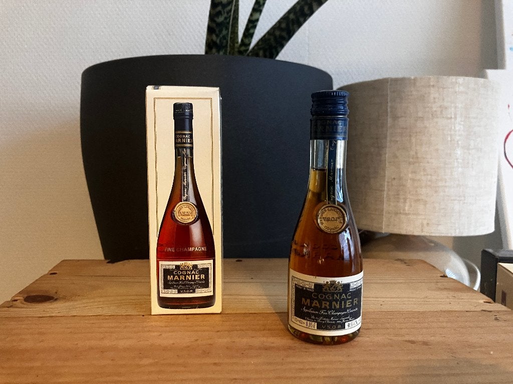 Cognac marnier vsop fine champagne miniatuur, Verzamelen, Ophalen