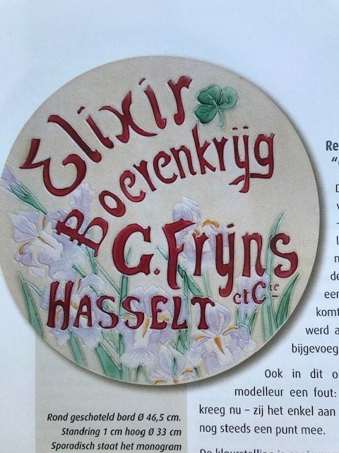 Gezocht Elixir boerenkrijg Fryns Hasselt., Verzamelen, Ophalen