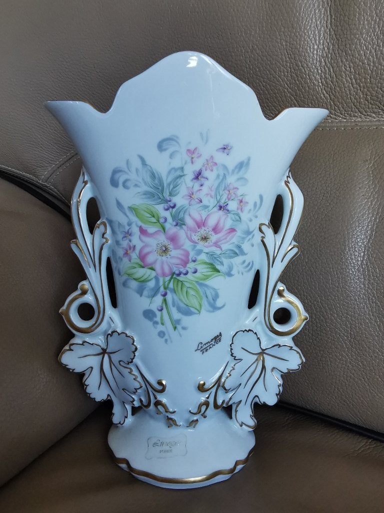Vase vintage de Limoges, Antiquités & Art, Enlèvement ou Envoi