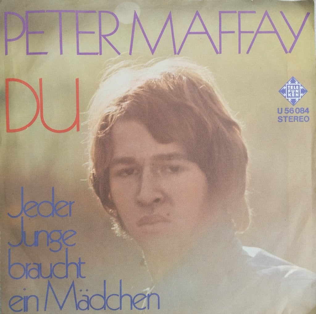 Peter Maffay - Du, CD & DVD, Vinyles | Pop, Enlèvement ou Envoi, 7 inch, Comme neuf, Pochette photo