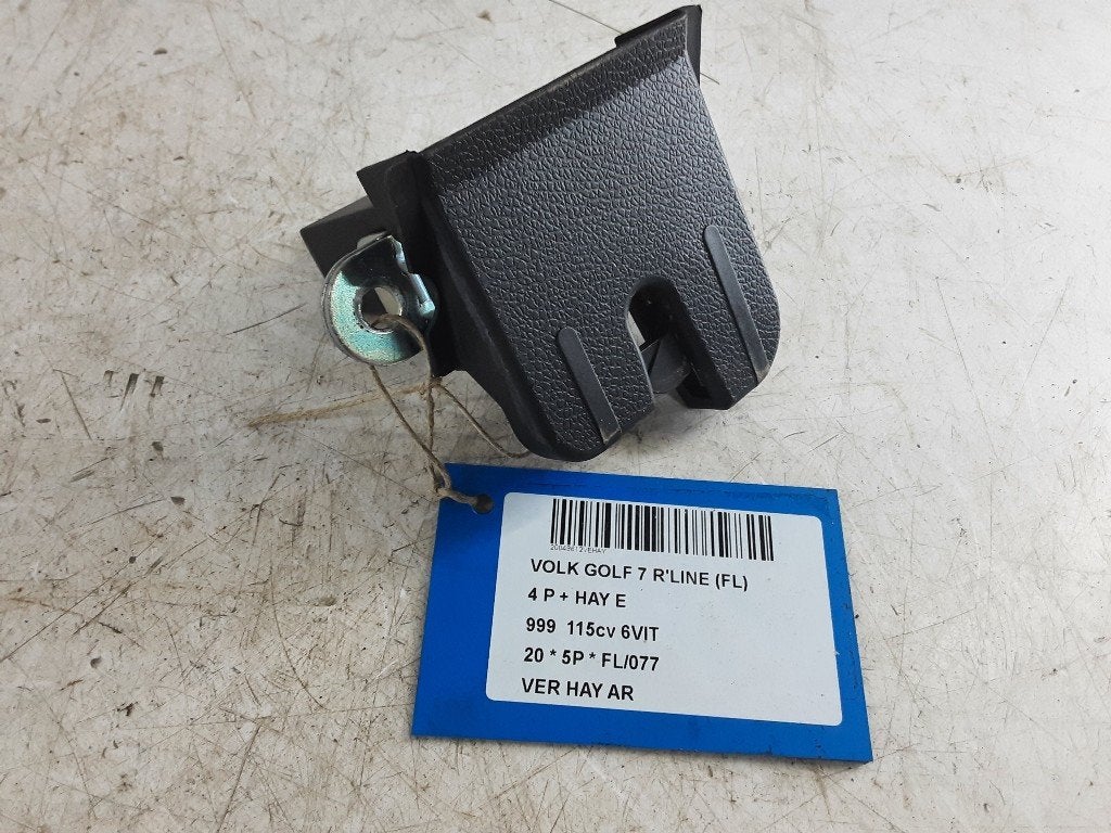 SERRURE COFFRE Volkswagen Golf VII (AUA) (5G6827505B), Volkswagen, Mevr. I. Hauben, Haillon arrière, Utilisé