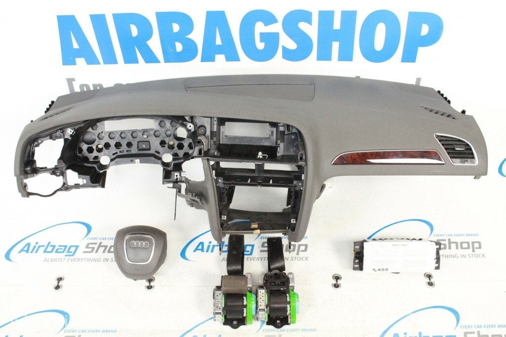 Airbag kit Tableau de bord gris Audi A4 B8 2008-2012, Enlèvement ou Envoi, Utilisé