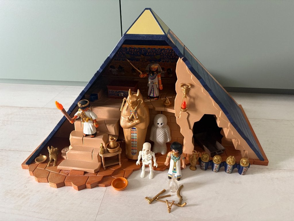 Speelset “Piramide van de farao” van Playmobil, Gebouw, Losse onderdelen, Zo goed als nieuw, Historisch
