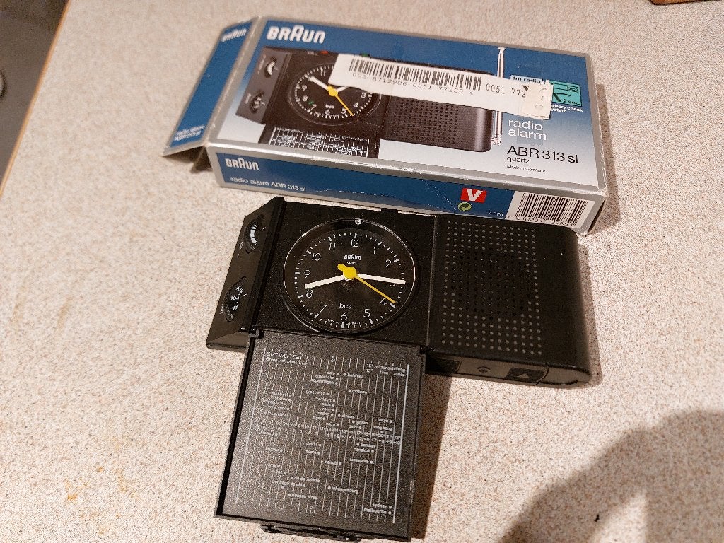 Radio Alarm ABR 313 sl       µ1d, Ophalen of Verzenden, Radio