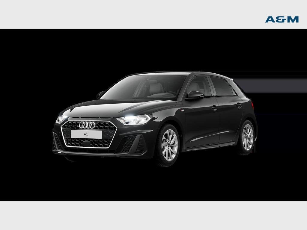 Audi A1 Sportback A1 Sportback 25 TFSI Sport Edition S troni, Auto's, Automaat, A1, Zwart, 128 g/km