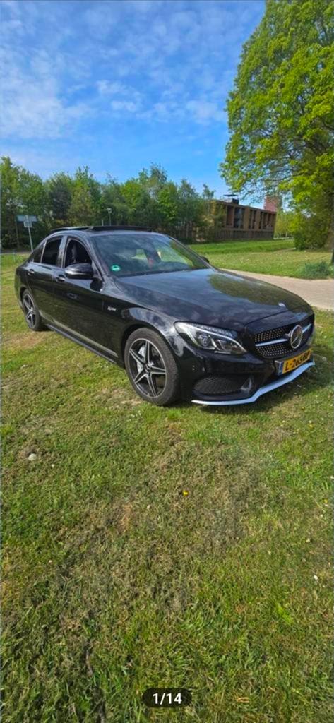 Mercedes-Benz C-Klasse C43 AMG 367pk 4MATIC 9G-TRONIC 2016, Berline, Particulier, C-Klasse, 1590 kg