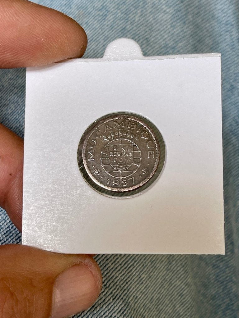 Mozambique 50 centavos 1957, Ophalen, Losse munt