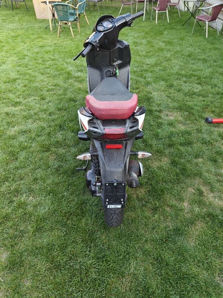 Aprilia sr50 motard, Enlèvement