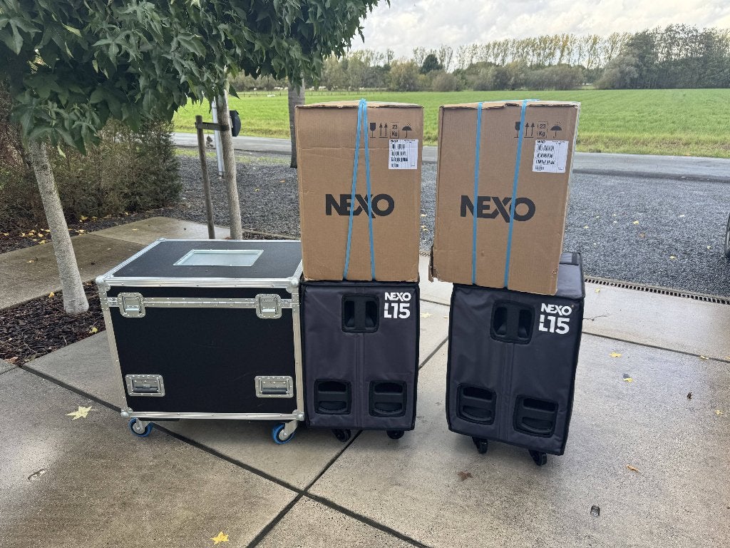 Kit Nexo P12 et L15, Neuf, Autres marques, Enlèvement ou Envoi, Kit d'enceintes