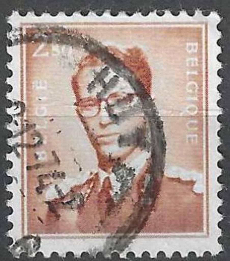 Belgique 1957 - Yvert/OBP 1028 - Roi Baudouin (ST), Timbres & Monnaies, Envoi, Affranchi, Oblitéré, Maison royale