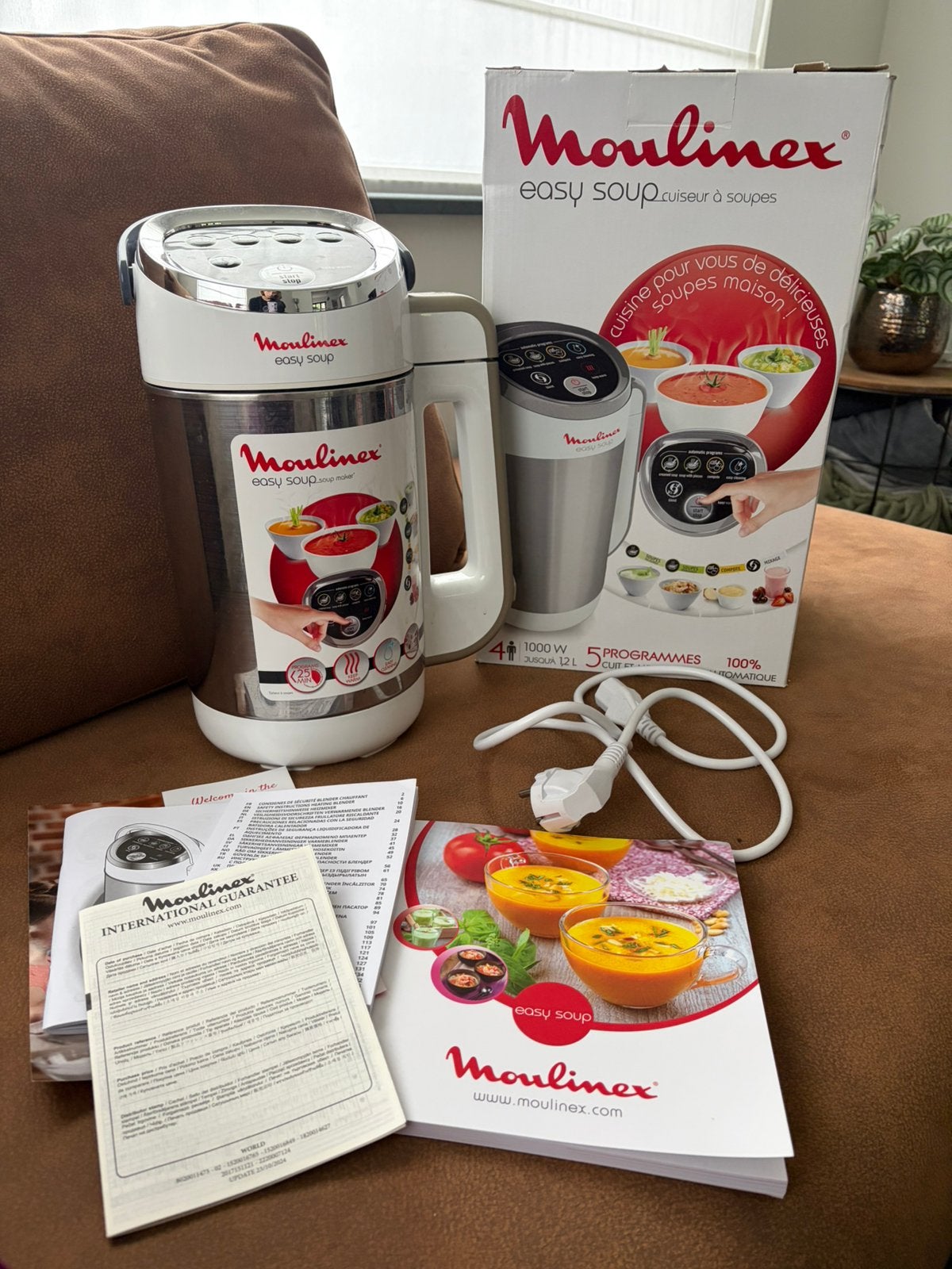 Moulinex Easy Soup, Ophalen of Verzenden, Nieuw, Soepmaker