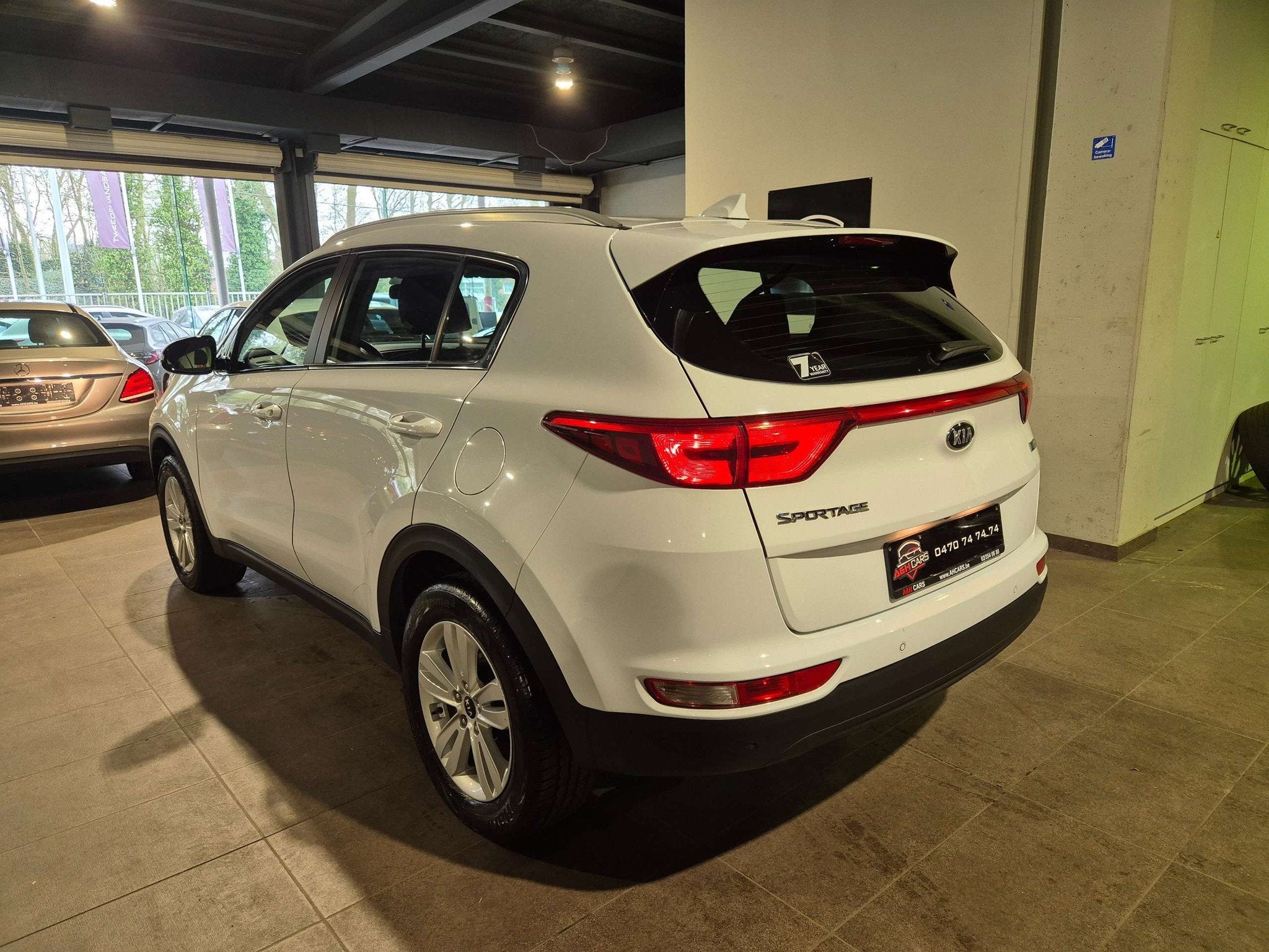 Kia Sportage 1.6 T 2WD Business Fusion (bj 2017), Auto's, Voorwielaandrijving, 1408 kg, Stof, Gebruikt