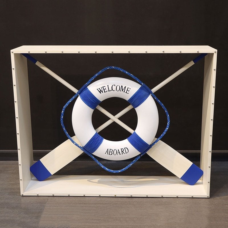 Nautical Console – Reddingsboei Hoogte 94 cm