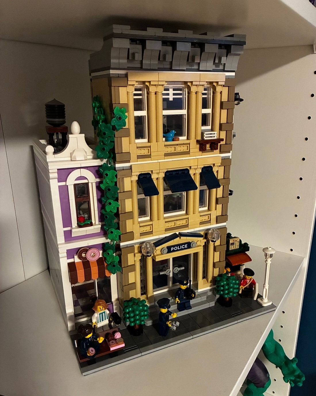 LEGO Police station 10278 (incl. Doos & handleiding), Kinderen en Baby's, Lego, Ophalen of Verzenden, Zo goed als nieuw, Compleet