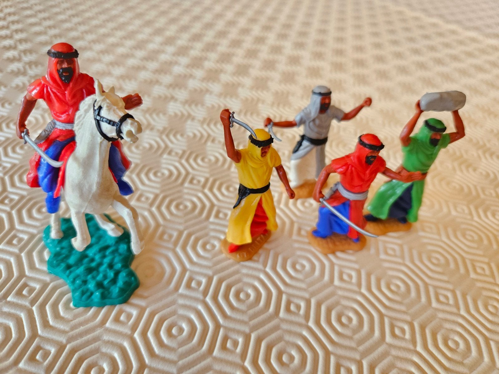 Lot de 5 combattants arabes TIMPO, Enlèvement ou Envoi, Utilisé