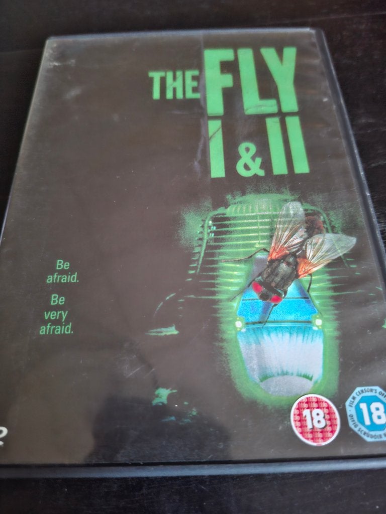 The Fly 1&2 (1986), Cd's en Dvd's, Dvd's | Horror, Engels, Engels, Ophalen of Verzenden, Zo goed als nieuw