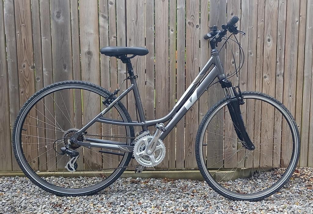 Sportieve damesfiets, Ophalen