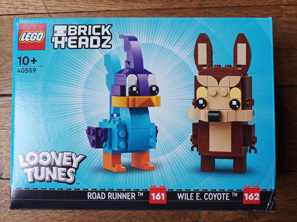 Lego 40559 Brick Headz Looney Tunes Bip Bip Coyote scellé, Neuf, Enlèvement ou Envoi, BrickHeadz, Lego