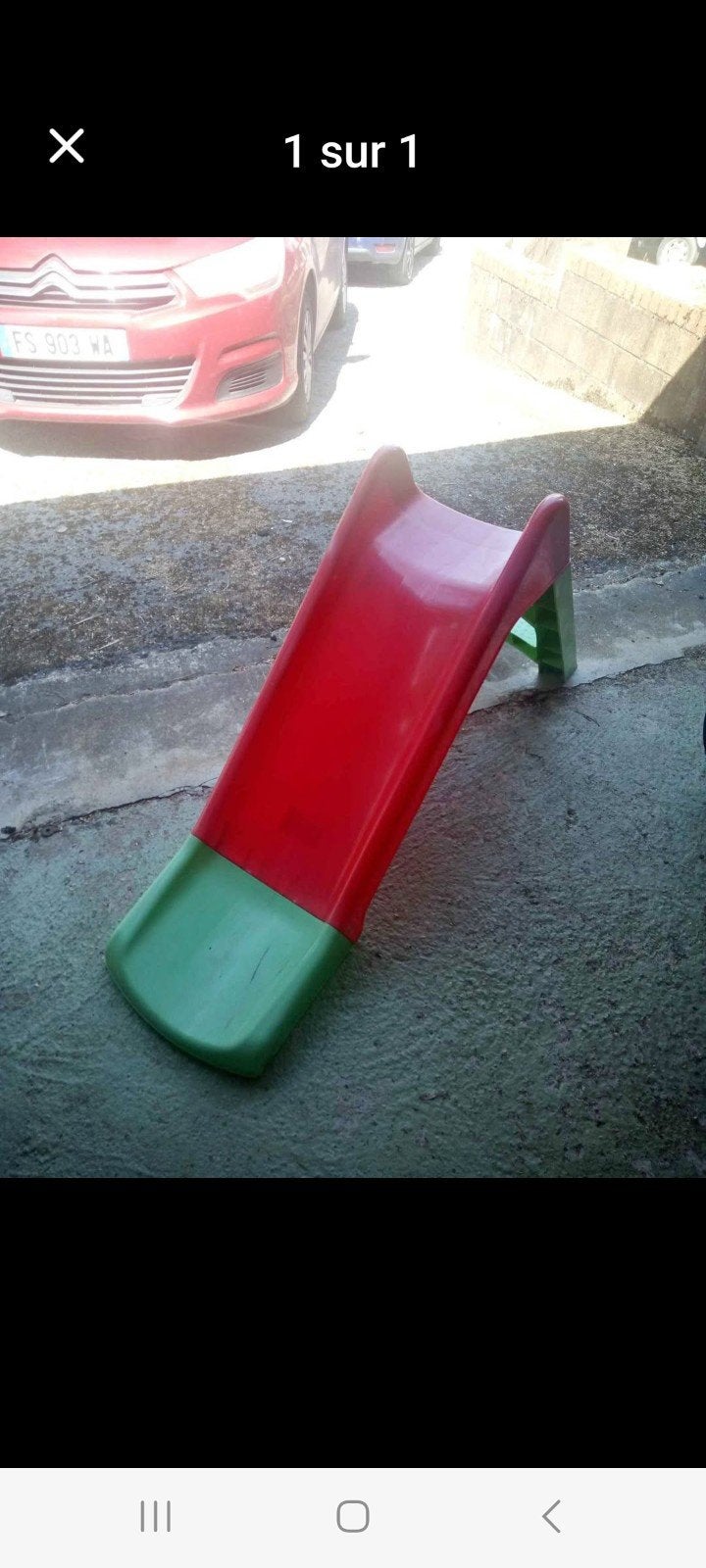 toboggan jeune enfants, Ophalen, Glijbaan