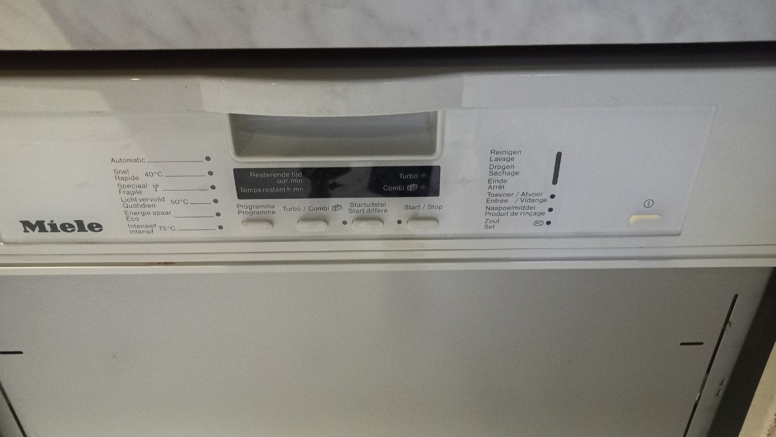 Miele inbouw vaatwas, Enlèvement, Encastré