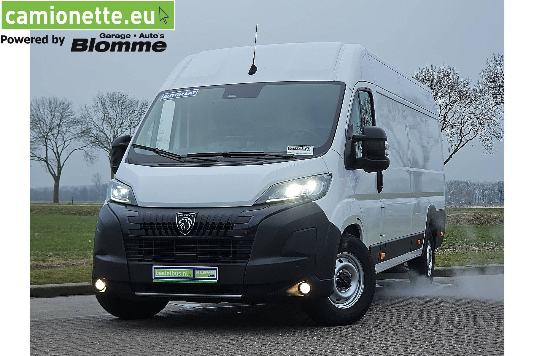 Peugeot Boxer 2.2 BlueHDi 180 S&S L4H2 3.5t (bj 2024), 4 cilinders, Wit, Bedrijf, Diesel