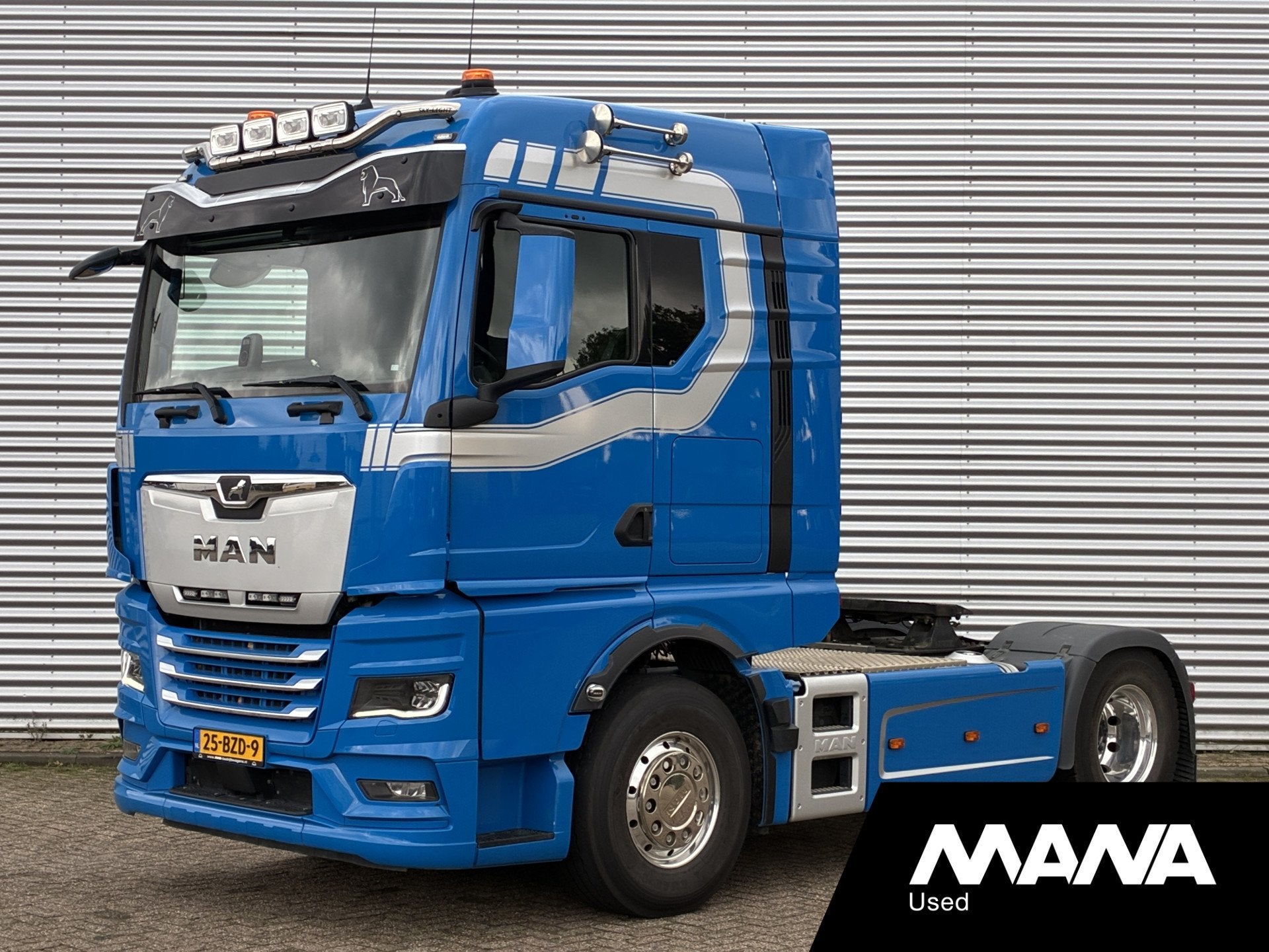 MAN TGX 18.640 D38 4x2 BL SA GM RETARDER / ALCOA / HYDRAULIE, Auto's, Automaat, Dealer onderhouden, 471 kW, Blauw