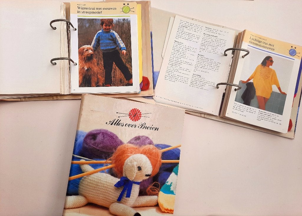 Cours de tricot en néerlandais, Enlèvement, Comme neuf, Tricot, Patron ou Livre