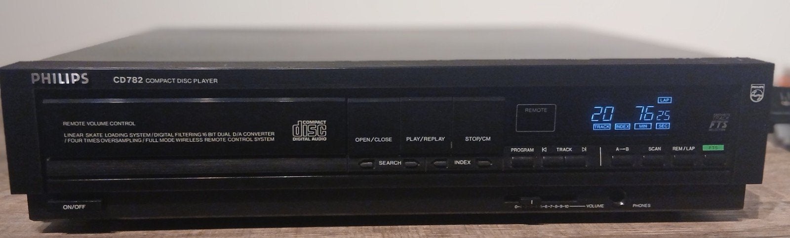 ​Unieke vondst: Philips CD782 Cd-speler – Volledig Nieuw / O, Audio, Tv en Foto, Cd-spelers, Ophalen, Philips