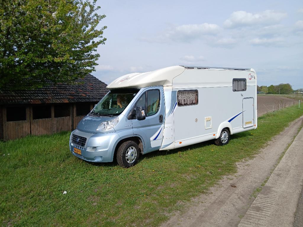 Camper TEC semi-integraal met enkele bedden, T.E.C., Siège standard, Toilette à cassette, Fiat