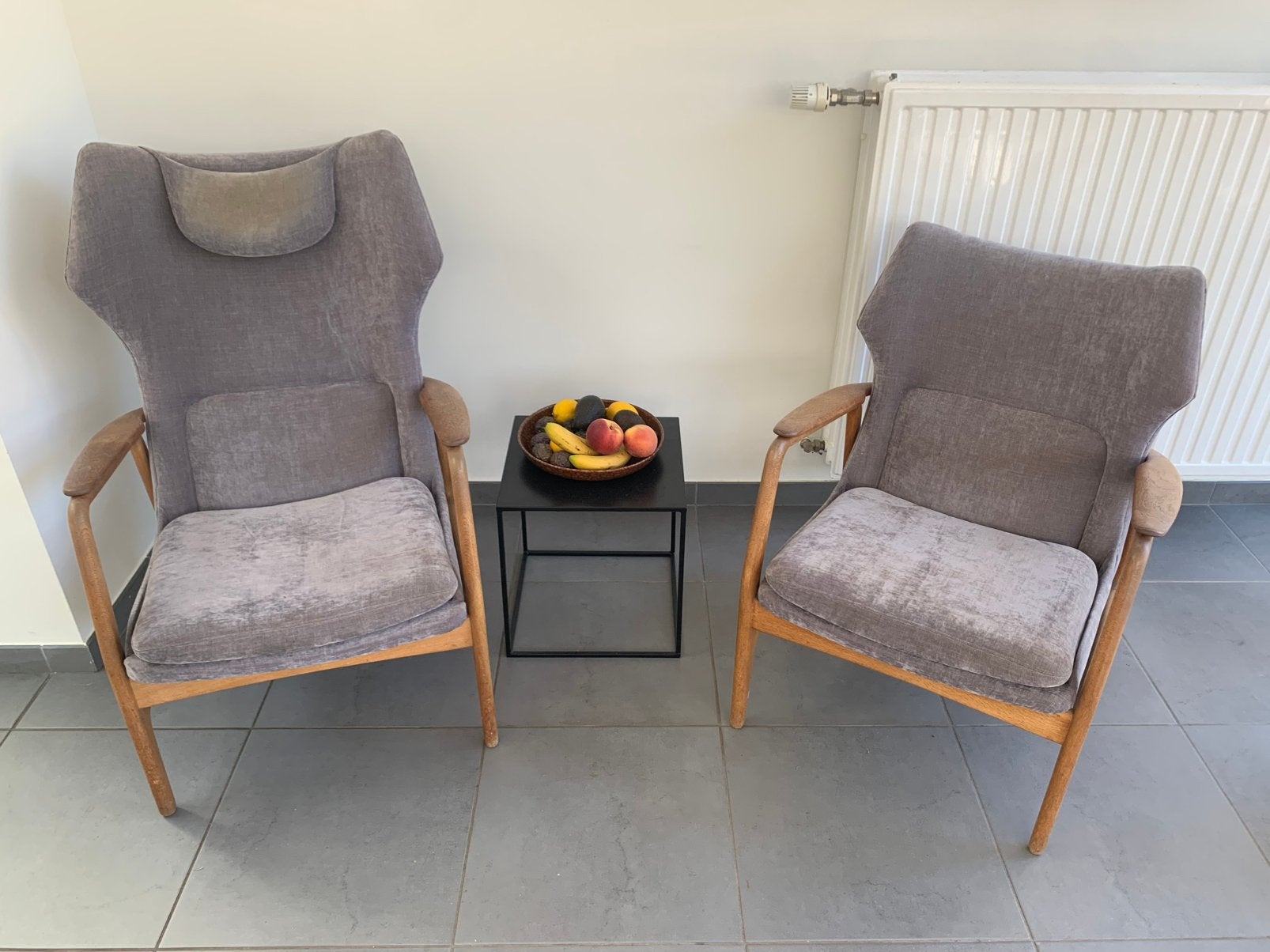 Twee stoelen van Bovenkamp., Deense designe originele Bovenkamp, Moins de 75 cm, Moins de 150 cm, Une personne