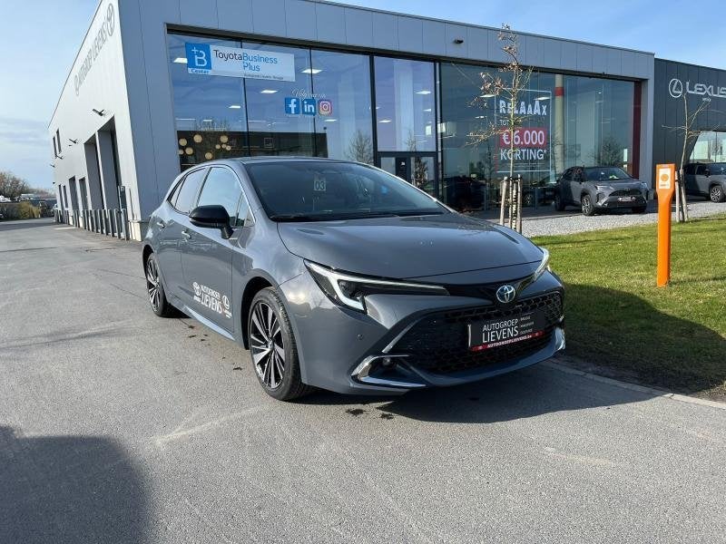 Toyota Corolla 1.8 HYB  HATCHBACK style +tech pack, Autos, Toyota, Argent ou Gris, Achat, Euro 6, 72 kW