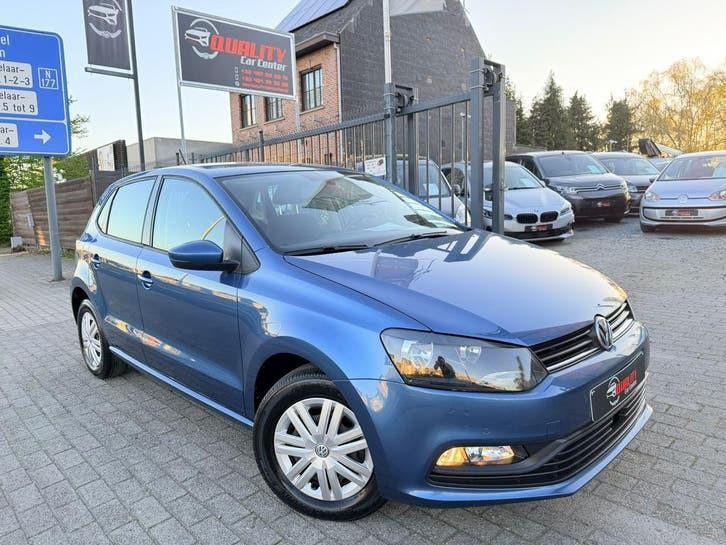 Vw Polo 2016 1.2i Automaat 037000km Pdc Cruise Euro6b 1steig, Stof, 1198 cc, Bedrijf, 3 cilinders