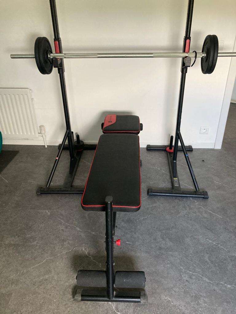Bench press, Ophalen, Zo goed als nieuw