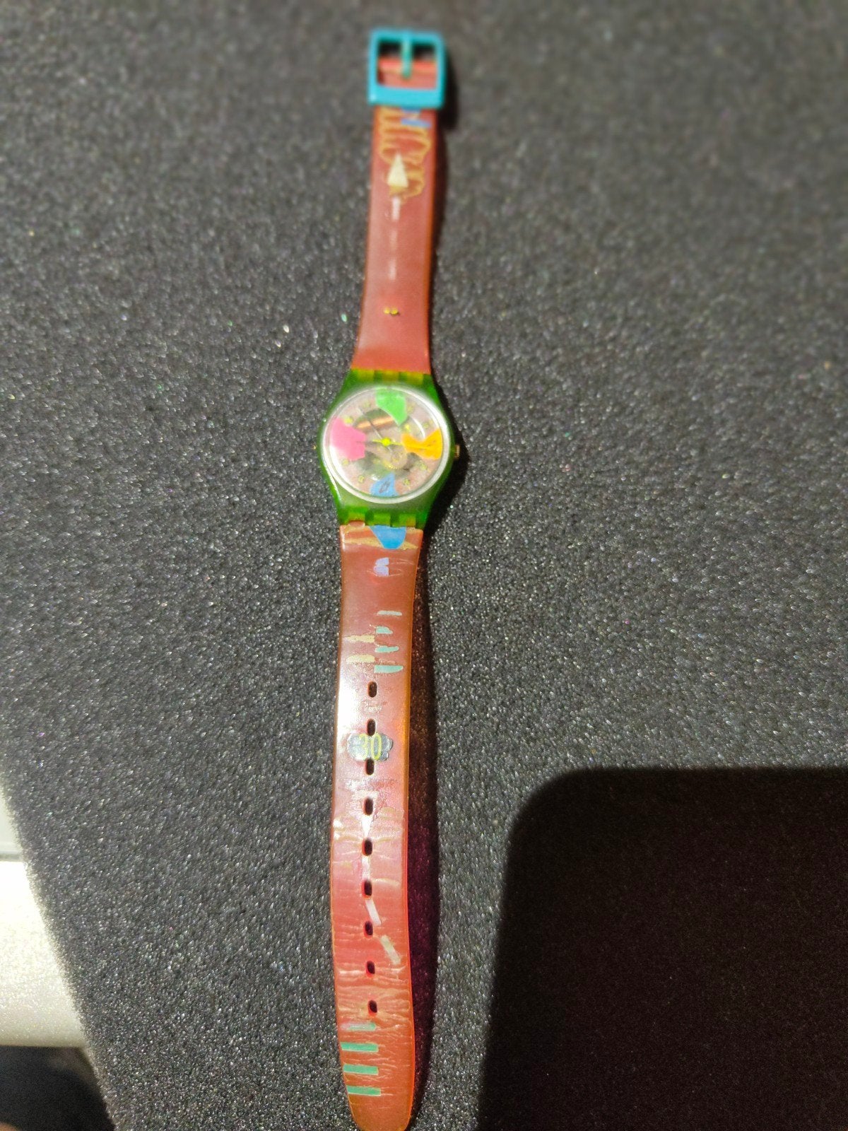 Vintage Swatch LG108 Saturatie uit 1993, Ophalen of Verzenden, Swatch