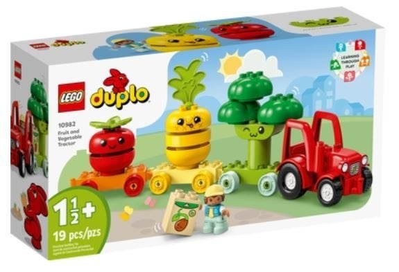 DUPLO fruit en groentetractor, Nieuw, Ophalen of Verzenden, Duplo, Complete set
