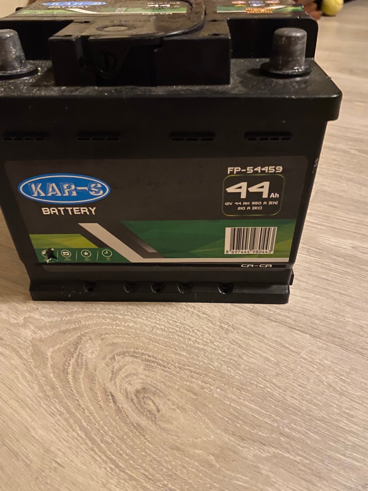 KAR-S Startaccu 12V 44Ah 360A (EN) - FP-54459 (Ca-Ca), Auto-onderdelen