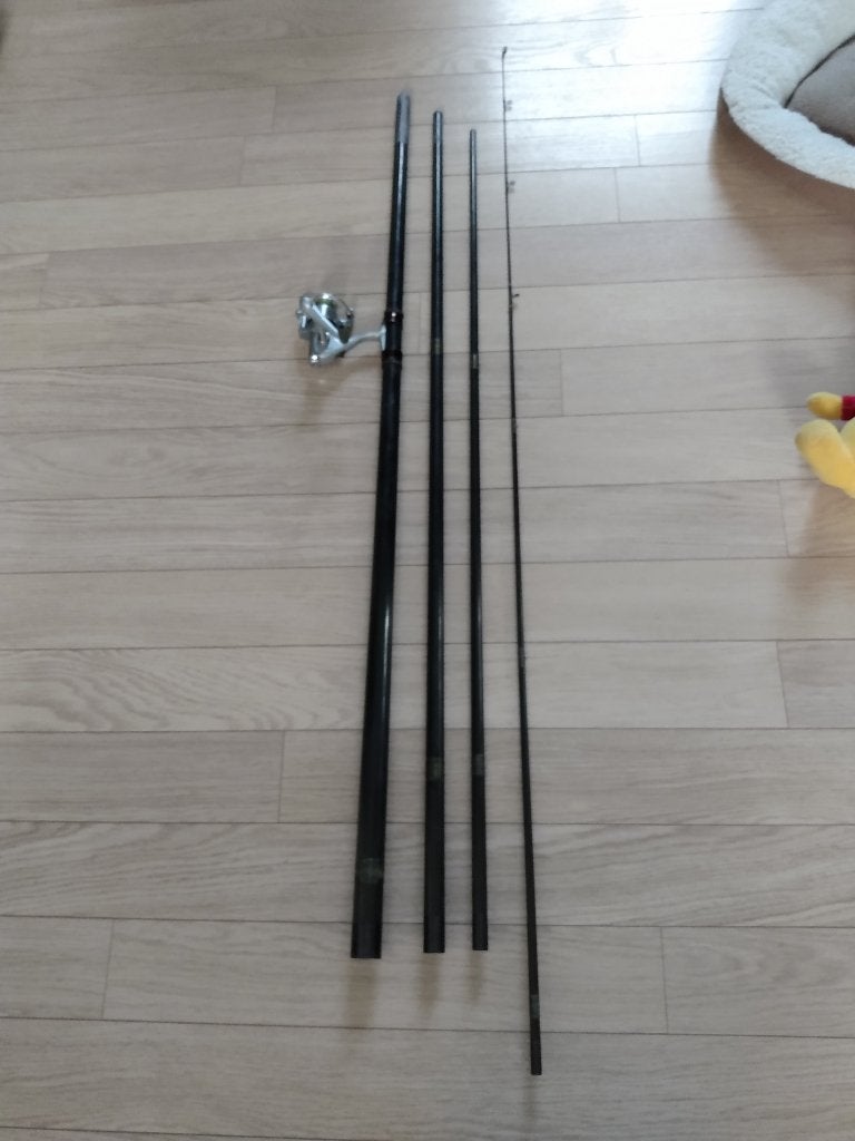 VINTAGE MATCH HENGEL 4,7 METER, Watersport en Boten, Hengelsport | Algemeen, Ophalen of Verzenden, Zo goed als nieuw, Werphengel