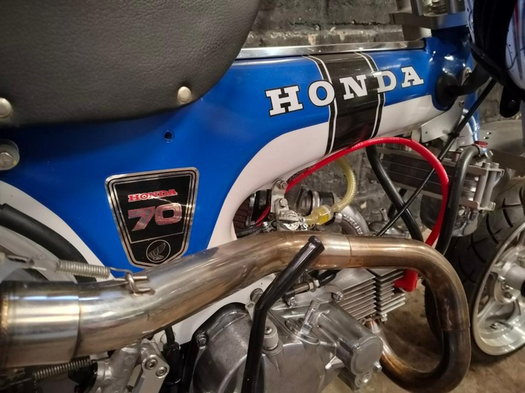 Réglage de la Honda Moto-DAX CT70 1969 Takegawa 138cc Superh, Motos, Permis Moto A1 minimum, 4 cylindres, Manuelle, Neuf