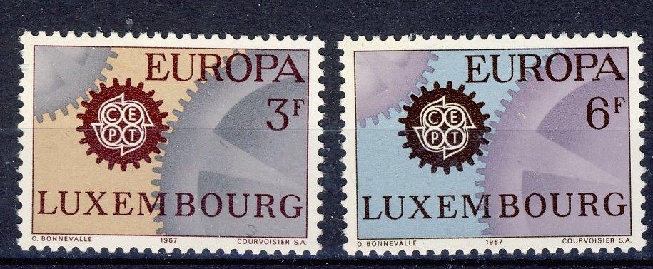Luxemburg 1967 - CEPT nr 748 - 749 **, Verzenden, Luxemburg, Postfris