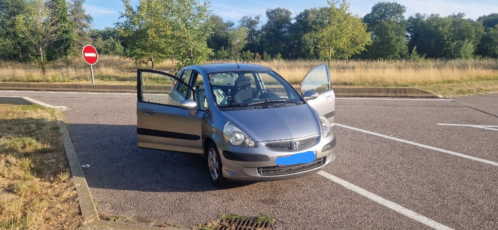 Honda Jazz 1.4 2006, Autos, Argent ou Gris, Achat, Entreprise, Noir