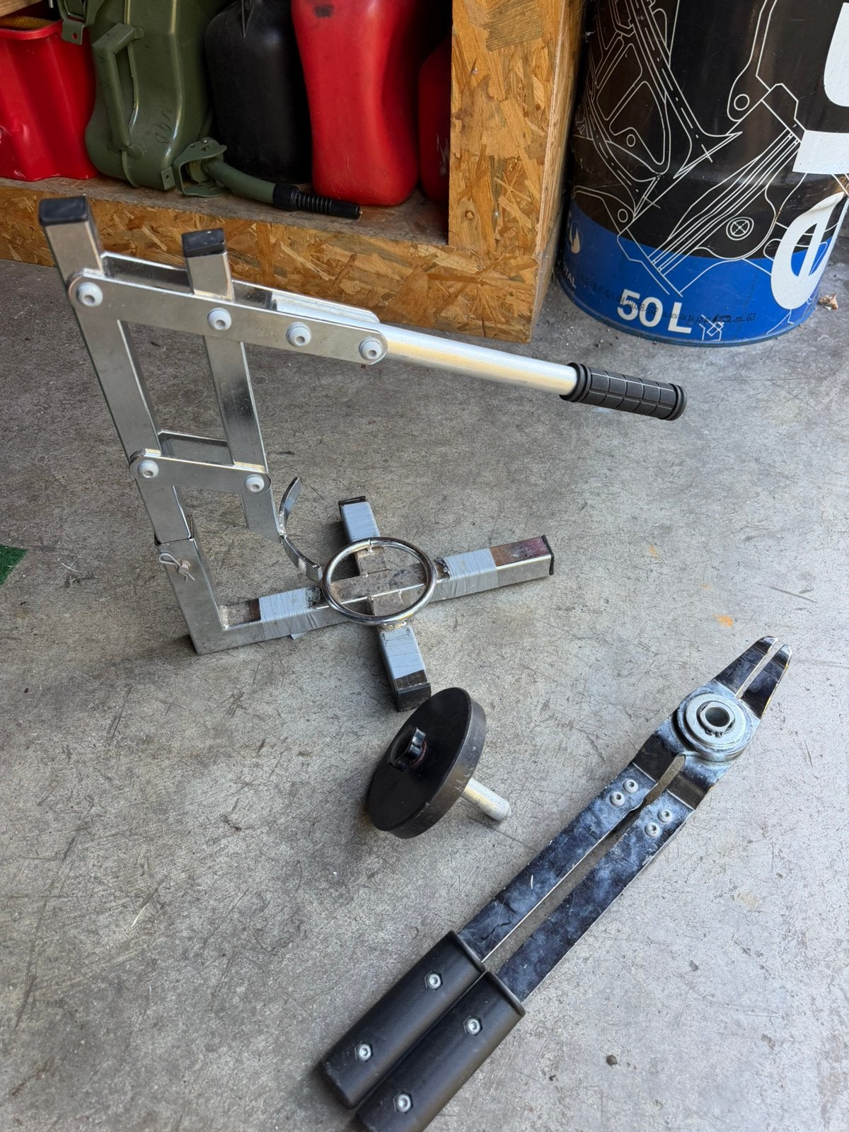 Gereedschap voor kartbanden, Ophalen of Verzenden, Zo goed als nieuw